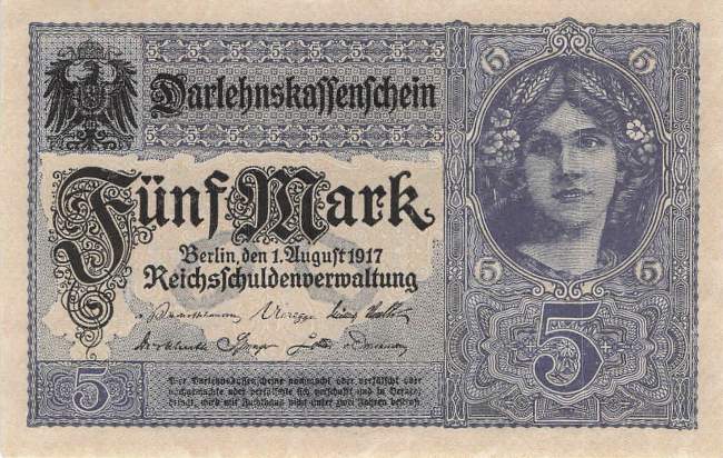 5 Mark 1917 Serie Z